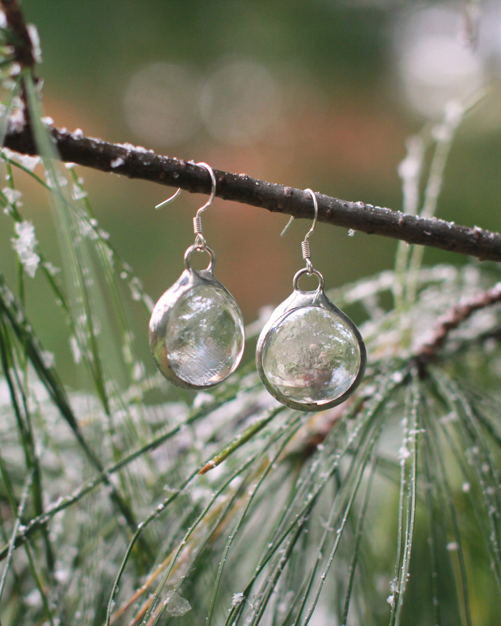 Morning Ice Earrings